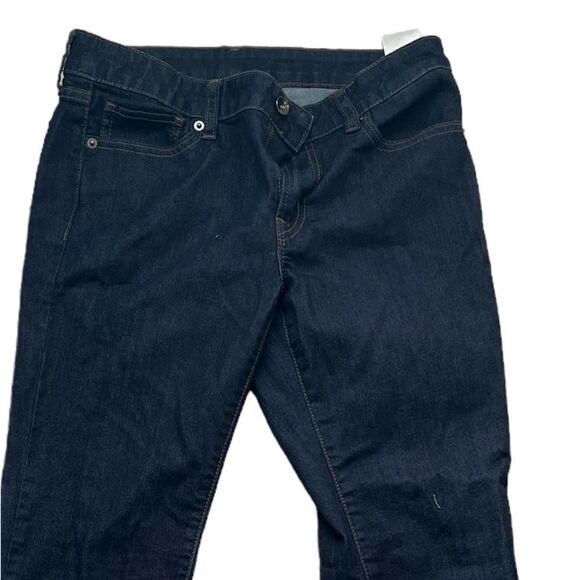Uniqlo dark wash straight leg jeans - Picture 4 of 4